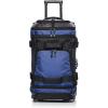 imageAmazon Basics 30Inch Large Rolling Duffle Bag with Wheels and Handle Travel Duffle Bag with Durable Ripstop Polyester Material 2 Layers of Space Multiple Interior and Exterior Pockets BlackBlue
