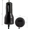 imageAmazon Basics 30W USB Car Charger 1 USBC 18W Cable with PD 1 USBA 12W Port for Phones iPhone 161514131211X Samsung and more Black