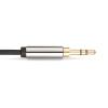 imageAmazon Basics 35mm Aux Audio Cable for Stereo Speaker or Subwoofer with GoldPlated Plugs 4 Foot BlackBlack