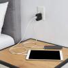 imageAmazon Basics 36W TwoPort USBC Wall Charger for Tablets and Phones with Power Delivery  White 234 x 109 x 221 in PD36U2TNBBlack