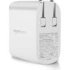 imageAmazon Basics 36W TwoPort USBC Wall Charger for Tablets and Phones with Power Delivery  White 234 x 109 x 221 in PD36U2TNBWhite