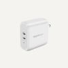 imageAmazon Basics 36W TwoPort USBC Wall Charger for Tablets and Phones with Power Delivery  White 234 x 109 x 221 in PD36U2TNBWhite