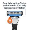 imageAmazon Basics 3Blade Motion Sphere Razor for Men with Dual Lubrication Handle ampamp 20 Cartridges Cartridges fit Amazon Basics Razor Handles only 21 Piece Set Black Previously Solimo8 Count Pack of 1