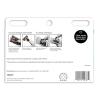 imageAmazon Basics 3Blade Motion Sphere Razor for Men with Dual Lubrication Handle ampamp 20 Cartridges Cartridges fit Amazon Basics Razor Handles only 21 Piece Set Black Previously Solimo12 Count Pack of 1