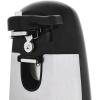 imageAmazon Basics 3In1 Electric Can Opener Bottle Opener and Knife Sharpener with Stainless Steel Blade Magnetic Lid Holder Automatic Countertop 50W BlackBlack