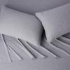 imageAmazon Basics 4 Piece Bed Sheet Set 100 Cotton Jersey Includes Super Soft Flat and Fitted Sheets Pillowcase Queen Light Gray SolidLight Gray