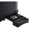imageAmazon Basics 4 Slice Toaster 6 Browning Settings Removable Crumb Tray Bagel and Defrost Function Cancel Button 1600W BlackBlack