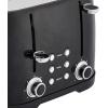 imageAmazon Basics 4 Slice Toaster 6 Browning Settings Removable Crumb Tray Bagel and Defrost Function Cancel Button 1600W BlackBlack