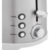 imageAmazon Basics 4 Slice Toaster 6 Browning Settings Removable Crumb Tray Bagel and Defrost Function Cancel Button 1600W BlackBrushed Silver