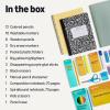 imageAmazon Basics 44Piece Student Success Kit  Complete School Supply Box with Study Essentials Organization Tools ampamp Classroom Basics Multicolor
