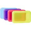 imageAmazon Basics 4Pack Large Pencil Cases  Durable Plastic School Supply Pencil Box  MultiColor Student Organization Cases for Office College ampamp Classroom SuppliesMulti