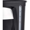 imageAmazon Basics 5 Cup Drip Coffee Maker Coffee Machine with Glass Coffee Pot 08 Qt Auto Shutoff Auto Pause Removable Filter Basket Matte Black5Cup
