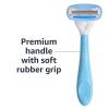 imageAmazon Basics 5Blade Razor for Women Handle 2 Cartridges ampamp Shower Hanger Cartridges fit Amazon Basics Razor Handles only Previously Solimo2 Count Pack of 1