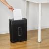 imageAmazon Basics 6 Sheet Cross Cut Paper and Credit Card Home Office Shredder with 38 Gallon Bin BlackBlack