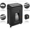 imageAmazon Basics 6 Sheet Cross Cut Paper and Credit Card Home Office Shredder with 38 Gallon Bin BlackBlack