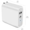 imageAmazon Basics 68W TwoPort GaN Wall Charger with 2 USBC Ports 60W 18W with PD for Laptops Tablets ampamp Phones iPhone 161514131211X iPad MacPro Samsung and More NonPPS BlackWhite