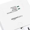 imageAmazon Basics 6Outlet Surge Protector Wall Mount Extender 1080 Joules Rotating Design White6Outlet Wall Mounted