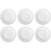 imageAmazon Basics 6Piece White Dinner Plate Set 105 inches
