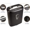 imageAmazon Basics 8 Sheet Cross Cut Paper and Credit Card Shredder with 41 Gallon Bin Black8 Sheet