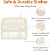 imageAmazon Basics 8Panel Indoor Pet Dog Octagonal Playpen Puppy Playpen with Door Easy Assemble Easy Storing 34 in BeigeBeige