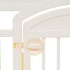 imageAmazon Basics 8Panel Indoor Pet Dog Octagonal Playpen Puppy Playpen with Door Easy Assemble Easy Storing 34 in BeigeBeige