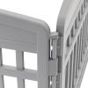 imageAmazon Basics 8Panel Indoor Pet Dog Octagonal Playpen Puppy Playpen with Door Easy Assemble Easy Storing 34 in BeigeDark Gray