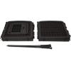 imageAmazon Basics 8Panel Octagonal Plastic Pet Pen Fence Enclosure With Gate  34 inches BlackBlack