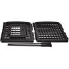 imageAmazon Basics 8Panel Octagonal Plastic Pet Pen Fence Enclosure With Gate  34 inches BlackBlack