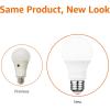 imageAmazon Basics A19 Dusk to Dawn Sensor LED Outdoor Light Bulb 60W Equivalent EnergyEfficient 9W Daylight 5000K E26 Base 10000 Hours 2 Count Pack of 1Daylight