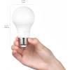imageAmazon Basics A19 Dusk to Dawn Sensor LED Outdoor Light Bulb 60W Equivalent EnergyEfficient 9W Daylight 5000K E26 Base 10000 Hours 2 Count Pack of 1Daylight