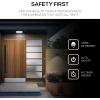 imageAmazon Basics A19 Dusk to Dawn Sensor LED Outdoor Light Bulb 60W Equivalent EnergyEfficient 9W Daylight 5000K E26 Base 10000 Hours 2 Count Pack of 1Daylight