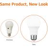 imageAmazon Basics A19 Dusk to Dawn Sensor LED Outdoor Light Bulb 60W Equivalent EnergyEfficient 9W Daylight 5000K E26 Base 10000 Hours 2 Count Pack of 1Soft White