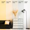 imageAmazon Basics A19 LED Light Bulbs 60 Watt Equivalent Energy Efficient 9W E26 Standard Base Soft White 2700K Dimmable 10000 Hour Lifetime  6PackDaylight