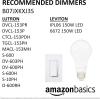 imageAmazon Basics A19 LED Light Bulbs 60 Watt Equivalent Energy Efficient 9W E26 Standard Base Soft White 2700K Dimmable 10000 Hour Lifetime  6PackSoft White