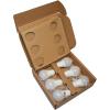 imageAmazon Basics A19 LED Light Bulbs 60 Watt Equivalent Energy Efficient 9W E26 Standard Base Soft White 2700K Dimmable 10000 Hour Lifetime  6PackSoft White