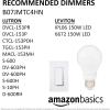 imageAmazon Basics A19 LED Light Bulbs 60 Watt Equivalent Energy Efficient 9W E26 Standard Base Soft White 2700K Dimmable 10000 Hour Lifetime  6PackSoft White