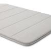 imageAmazon Basics Absorbent ampamp Fast Dry Plush Memory Foam Bath Mat 17x24in Light Gray