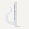 imageAmazon Basics Adhesive Wall Hooks 7 Hooks and 12 Adhesive Strips No Tools Adhesive Hooks for Hanging Organization and Storage Holds up to 5 lb Large WhiteMini