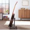 imageAmazon Basics Adjustable Folding Guitar Stand Ashape Fully Assembled  For School Music Program Concerts ampamp Multiple Users Black 866 x 1516 x 374 inches866 x 1516 x 374 inches