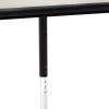 imageAmazon Basics Adjustable Rectangular Classroom Activity Table Writing Desk Adjustable Height 1930 Inch Grey TopBlack Edge 47quot W x 29quot L x 30quot H47W x 29L x 30H