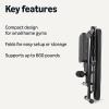imageAmazon Basics Adjustable Workout Weight Bench Press Foldable for Home Gym Black