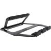 imageAmazon Basics Aluminum Portable Foldable Height Adjustable Support Stand for Laptops up to 13quot SilverBlack