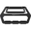 imageAmazon Basics Aluminum Portable Foldable Height Adjustable Support Stand for Laptops up to 13quot SilverBlack