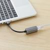 imageAmazon Basics Aluminum USB 30 Gigabit Ethernet Adapter Gray 197 x 083 x 059 inches