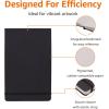 imageAmazon Basics Art Sketch Book L Size 525quot x 825quot 72 Sheets Sketch Pads for Drawing BlackL
