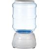 imageAmazon Basics Automatic Dog Cat Water Dispenser Gravity Feeder and Waterer Set Large 12Pound Food Capacity 25Gallon GrayFeeder
