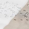 imageAmazon Basics Bathroom Shower Curtain Water Resistant Fabric with Grommets ampamp Hooks Machine Washable 72quotx72quot Light Brown BeigeLight Brown  Beige