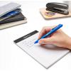 imageAmazon Basics Black Ballpoint Pens for Smooth Writing Retractable 12PackBlue