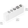 imageAmazon Basics Block White Eraser 10 Count Pack of 110 Count Pack of 1