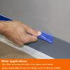 imageAmazon Basics Blue Painters Tape 188quot x 180 Set of 6 RollsBlue
